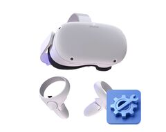 Автономный VR шлем Oculus Quest 2 128Gb с настройкой под ключ