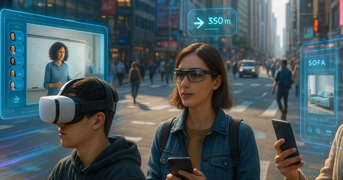 Внедрение VR и AR в повседневную жизнь человека