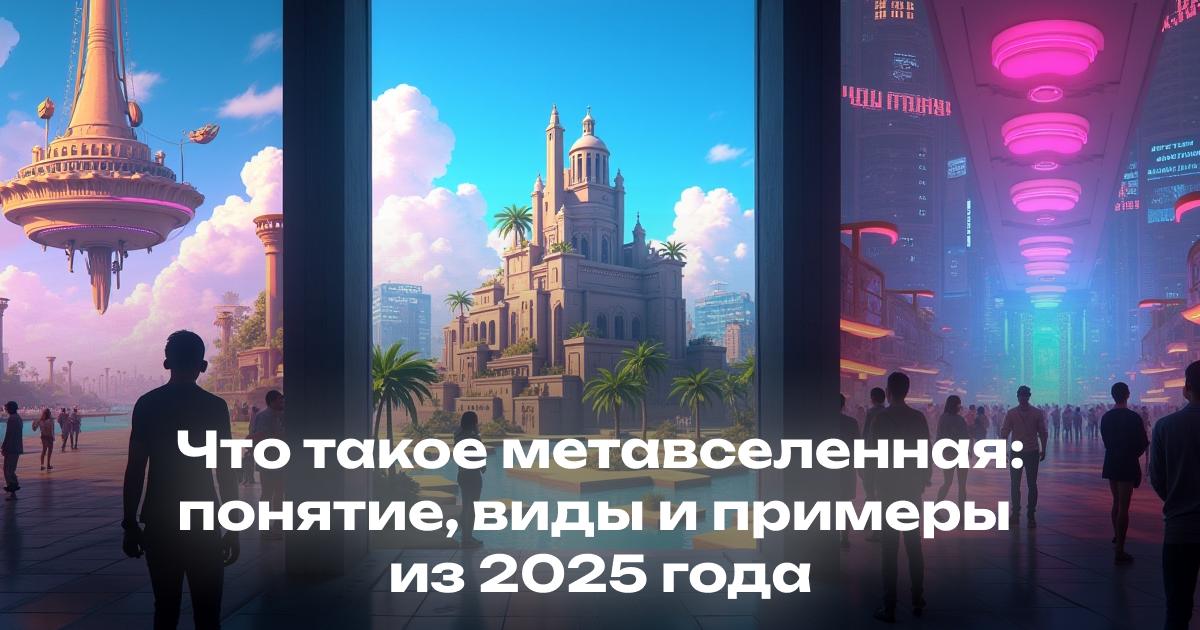 Что такое метавселенная: понятие, виды и примеры из 2025 года