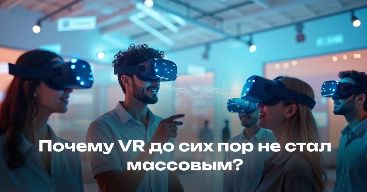 Почему VR до сих пор не стал массовым