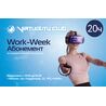Абонемент в клуб виртуальной реальности Work-Week на 20 часов