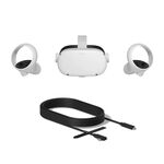 Автономный VR шлем Oculus Quest 2 64Gb + кабель Oculus Link