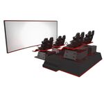 Аттракцион VR Space Cinema 5D (4 места)