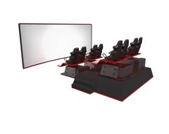 Аттракцион VR Space Cinema 5D (4 места)