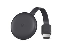 ТВ-адаптер Google Chromecast 2018 черный