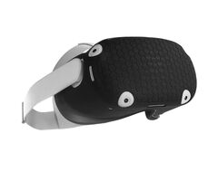 Силиконовый защитный чехол на переднюю панель шлема Oculus Quest 2 черный
