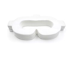 Одноразовые белые гигиенические накладки для VR очков (100шт)