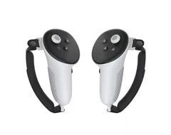 Силиконовые защитные чехлы с ремешком для контроллеров Oculus Quest 3 / 3S | Серый