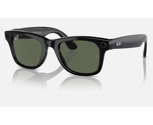 Dark black wayfarer sunglasses on sale