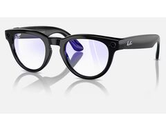 Умные очки RAY-BAN HEADLINER| Цвет оправы - Shiny Black | Цвет линз - Dark Brown Polarized (2023)