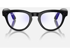 Умные очки RAY-BAN HEADLINER| Цвет оправы - Shiny Black | Цвет линз - Dark Brown Polarized (2023)