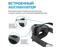 Регулируемое крепление H4 Boost Battery Head Strap для Oculus Quest 3 / 3S | KIWI design