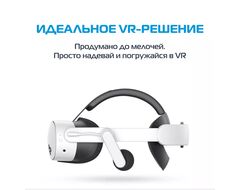 Регулируемое крепление с наушниками и аккумулятором K4 Duo AIO Comfort Audio Head Strap для Oculus Quest 3 / 3S | KIWI Design
