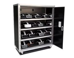 Тележка для хранения и зарядки VR-гарнитур до 24 устройств без УФ-ламп