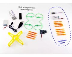 Образовательный Квадрокоптер NANOPIX с пультом