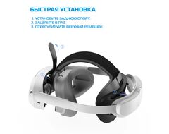 Регулируемое крепление T1 Comfort Head Strap для PICO 4 Ultra/Enterprise | KIWI design 