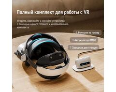 Регулируемое крепление BOBOVR M3 Pro Plus Battery Strap для Oculus Quest 3 / 3S 
